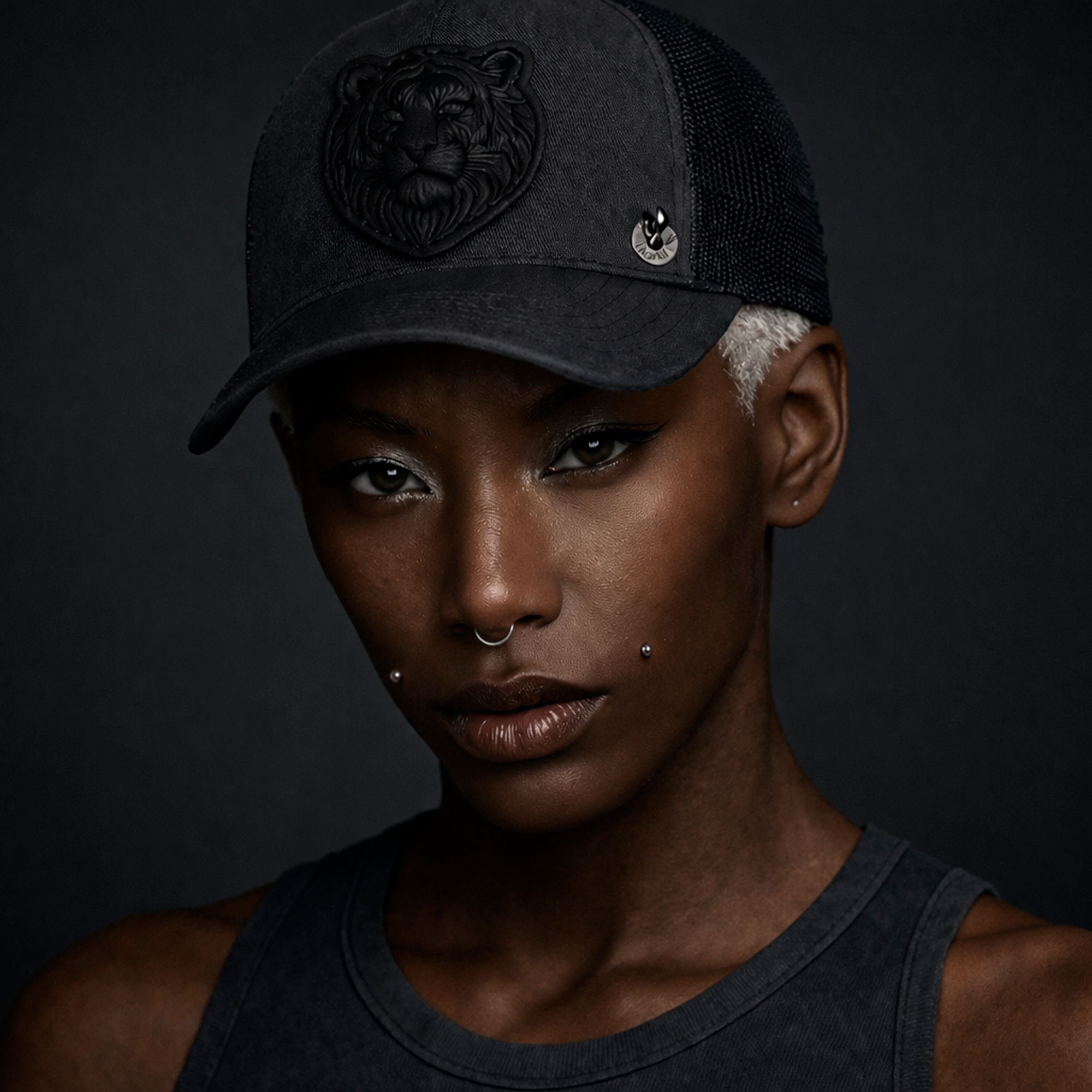 GORRAS OLVIDAME ANIMALES gris modelo