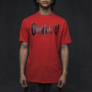 RED / BLACK TEE