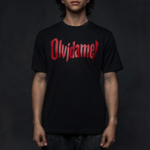 BLACK / RED TEE