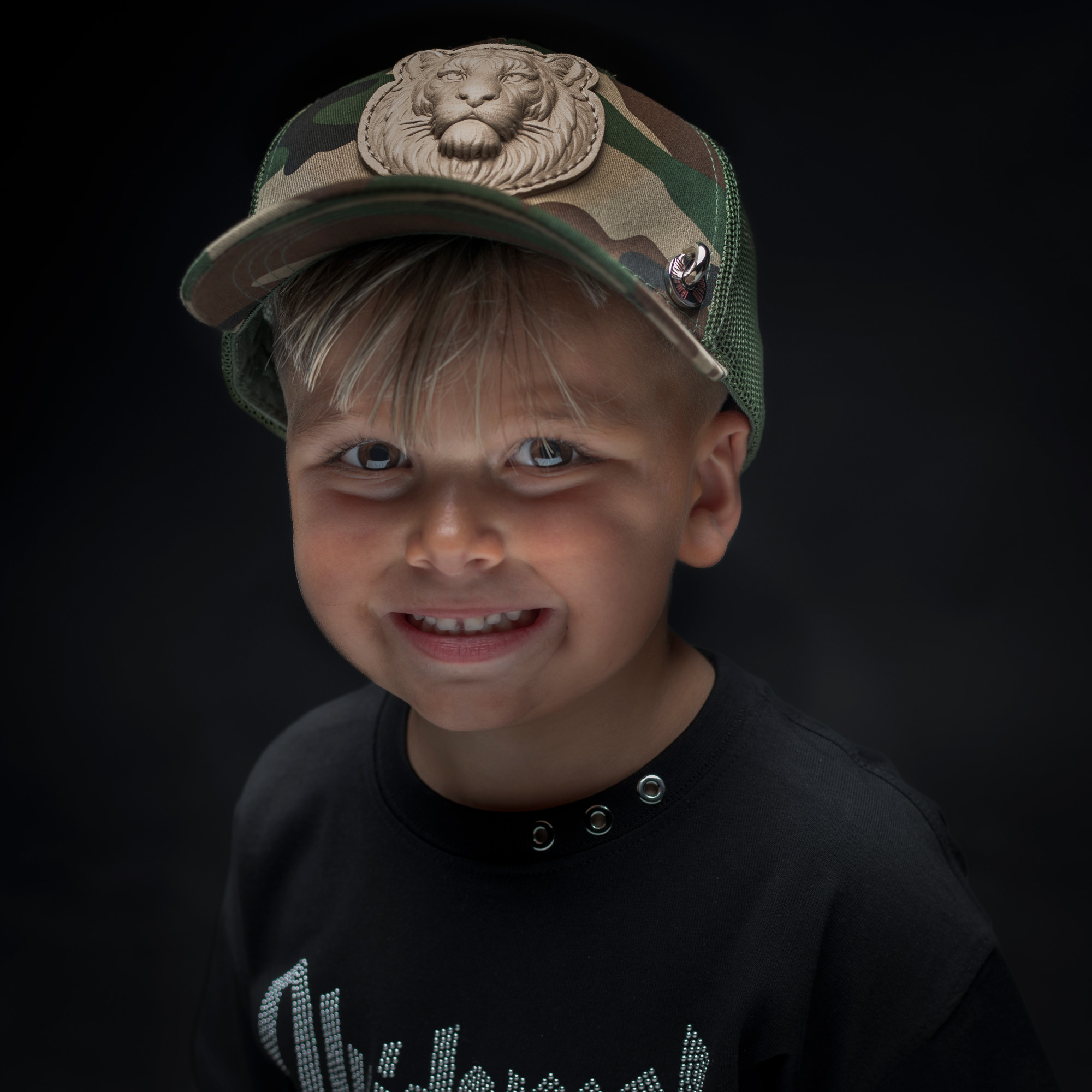 MILITAR TIGER KID CAP
